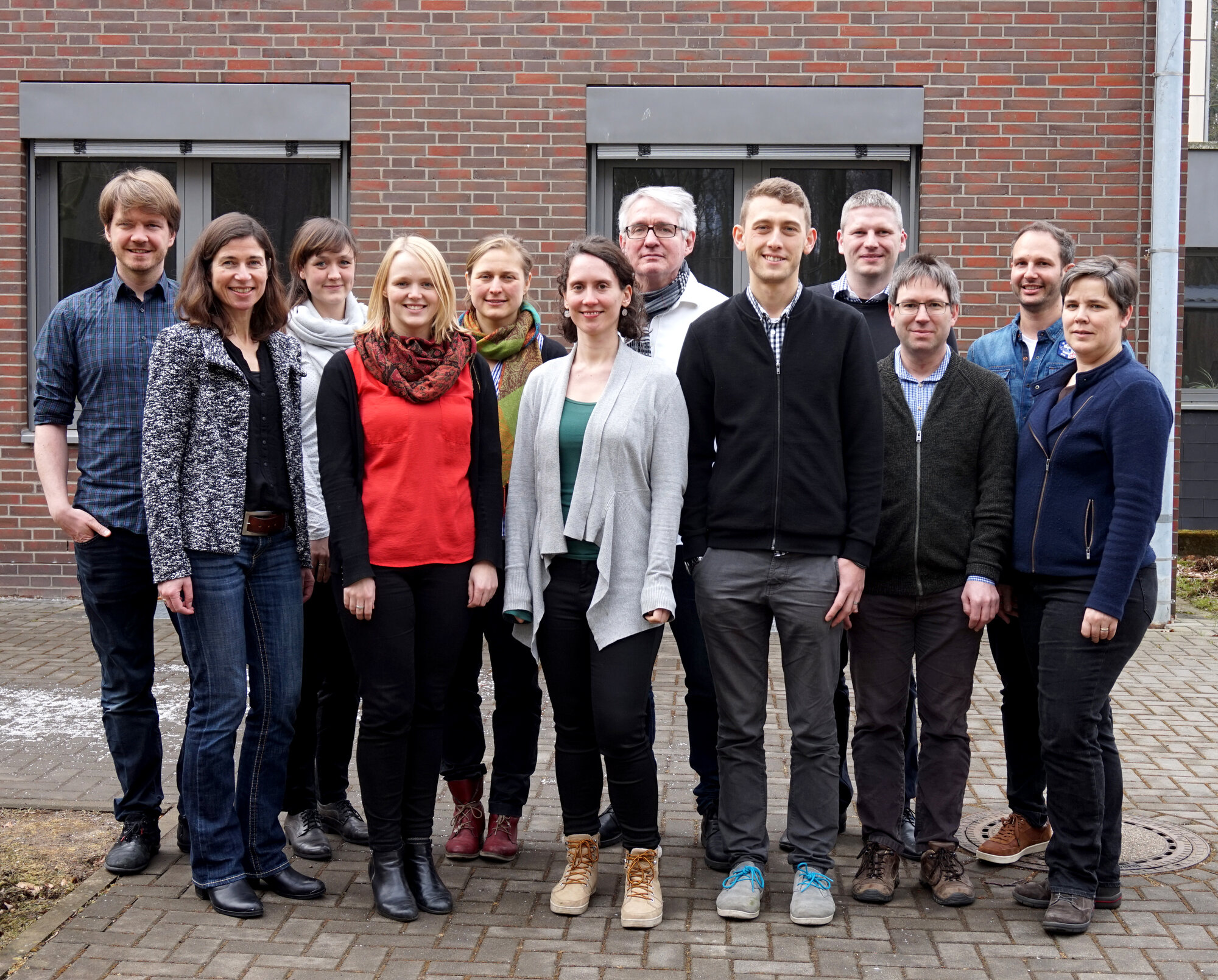 Gruppenbild der Projektgruppe "Zukunft für Geflüchtete in ländlichen Regionen Deutschlands"