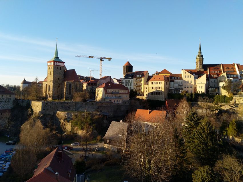 Ansicht auf mehrere Häuser in Bautzen