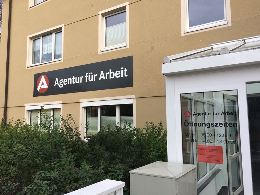 Außenansicht der Agentur für Arbeit in Bad Windsheim